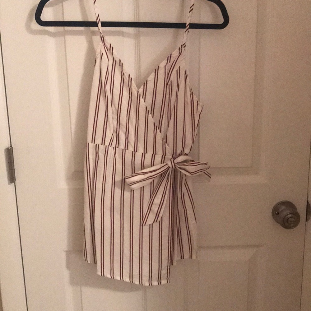 Pinstripe Romper